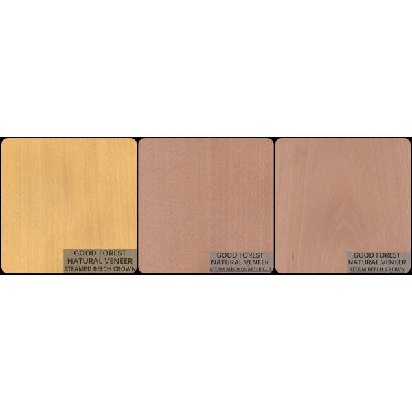 Natural Steamed Beech Veneer Wrapping Vertical Grain Veneer Excellent