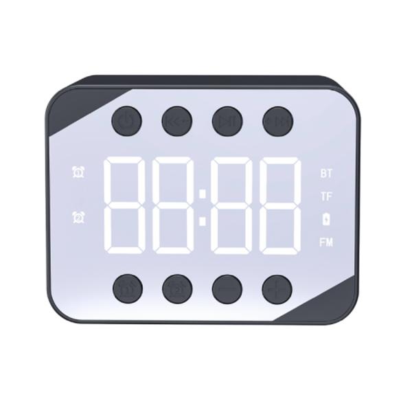 Bluetooth Speakers TF Card Playback And Clock Function 800mAh Battery With 3-4 Hours Playtime 3W Low-power Design