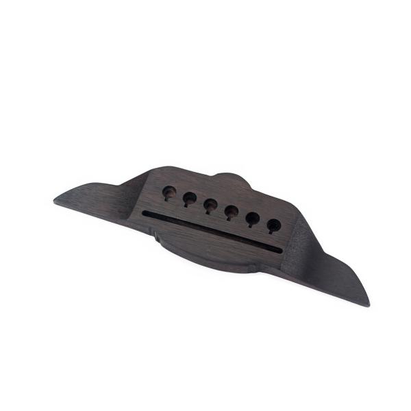 6 Pins Acoustic Guitar Bridge Slotted Guitar Bridge Replacement