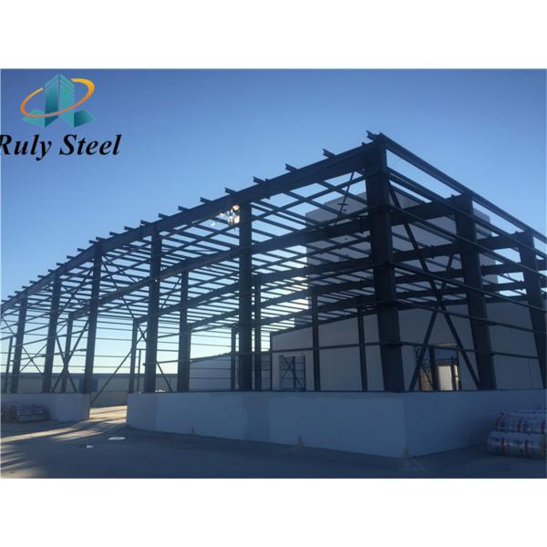 Industrial Light Steel Prefabricated Structure Metal Frame Construction Building Warehouse