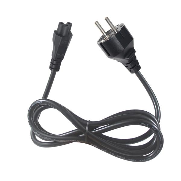 VDE CEE7-7 EU Power Cord to IEC C5 10A 250V Schuko Cable