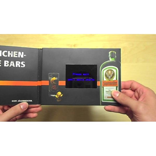 Customized graduations gift Video Postcard with videos / music / recording functions
