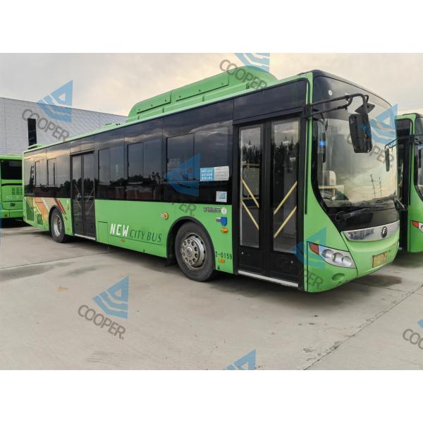 2020  Second Hand 77/23 Seats 12 Meters Smooth Shape Used Yutong6120 CNG Bus  Double Doors