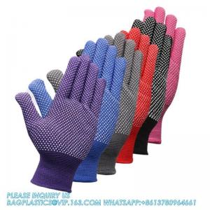  PVC Dotted Gloves PVC Dispensing glove Wear-Resistant Amd Anti-Skid Labor Protection Adhesive Gloves For Men And Women Manufactures