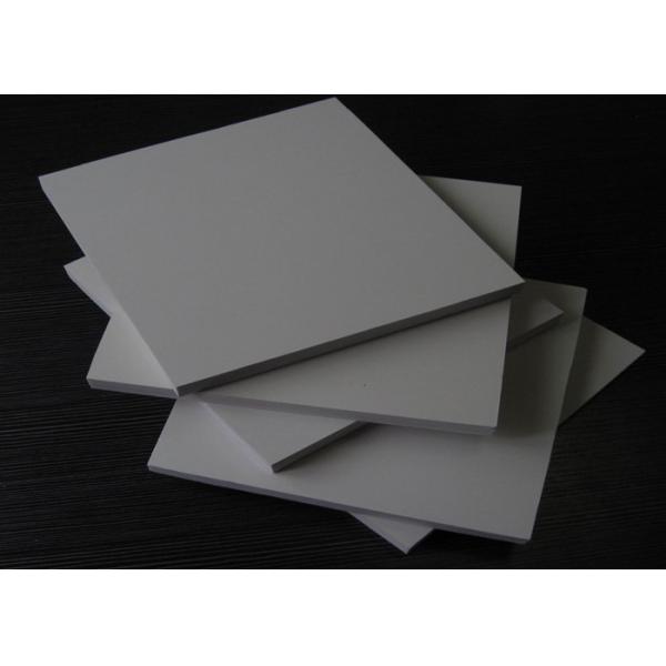 Rigid Recycled 5mm PVC Foam Board Sheet Rectangle Shape Custom For Shelve