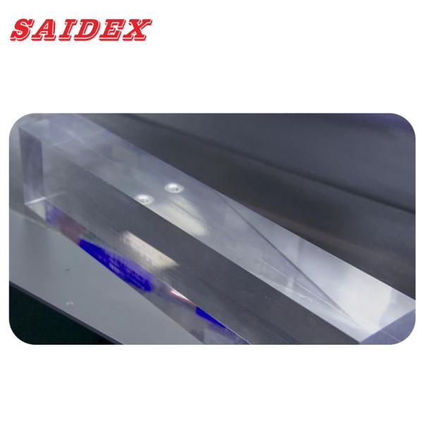Flexible Acrylic Polishing Machine Electric Servo Motor Feeding  0-60°
