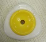 FBT121601 for wholesales mini safe rotation egg piercer plastic cover stainless