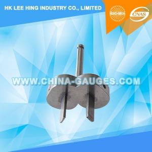 China AS/NZS 3112 Figure 3.7 Device for Checking The Resistance to Lateral Strain (Two-Pin Gauge) on sale