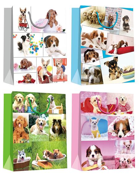 Custom Matt Laminated Paper Carrier Bags