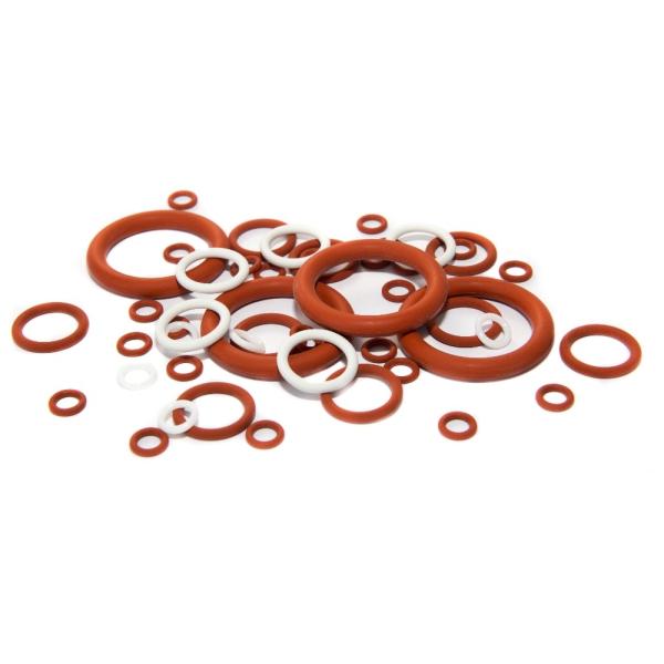 High Performance Silicone Gasket Ring Hot Pressing Molding , Temperature -50℃-200℃