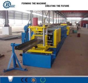  Automatic Hole Punching Sheet Metal z Purlin Forming Machine For Roof Panel Manufactures