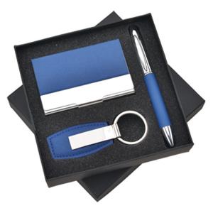 China Stationary Office Ball Pen Gift Set With Keychain Promotional on sale