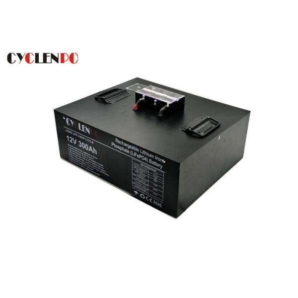 More Than 3000 Cycle 12v Deep Cycle RV Battery , Lithium Ion RV Battery 300ah No Leakage
