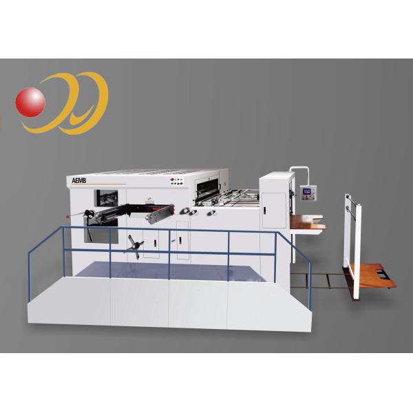 Flat To Flat Scientific Structure Die Cutter Machine For Paper