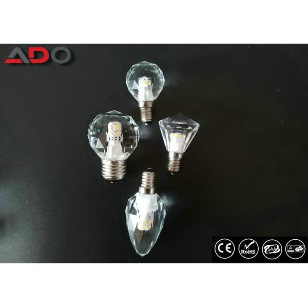 3000k E27 Led Candle Bulb , 4.3w Led Candle Lamp 430lm High Color Rendering