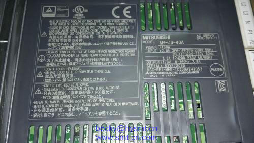 Panasonic Driverz MR-J3-40A AC Servo Amplifier Mitsubishi