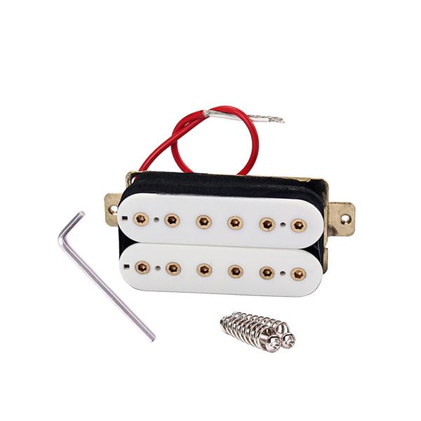White Double Coil Humbucker Pickups 12.17K ST Fender SG Electric Guitar Pickup