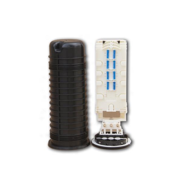 432 core IP68 Fiber Optic Splice Enclosure Vertical type mechanical sealing