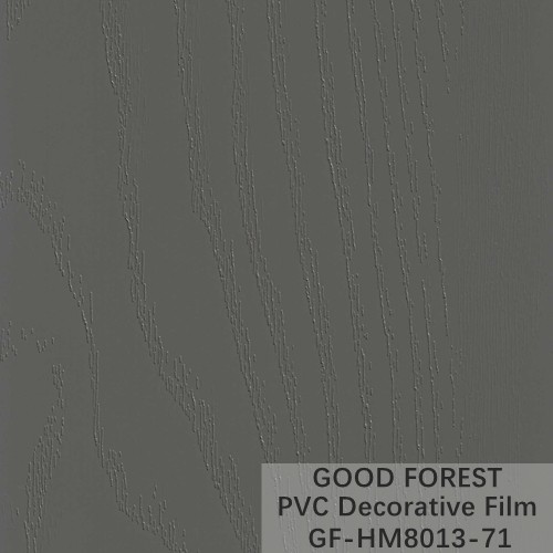 Blister Rigid PVC Film Decorative Wooden Grain Pure Color 71