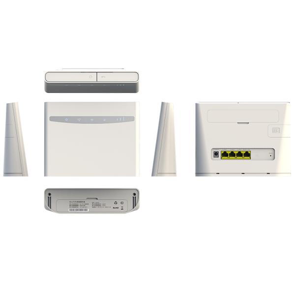 2.4GHz / 5GHz Frequency 4G LTE CPE WiFi Router 50Mbps Uplink 150Mbps Downlink