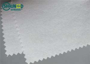  120gsm Polyester Non Woven Embroidery Backing Fabric Air Laid Cut Away Soft Rolls Manufactures