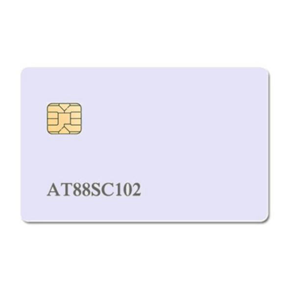 Blank AT88SC102 Contact IC Cards For Medical Insurance