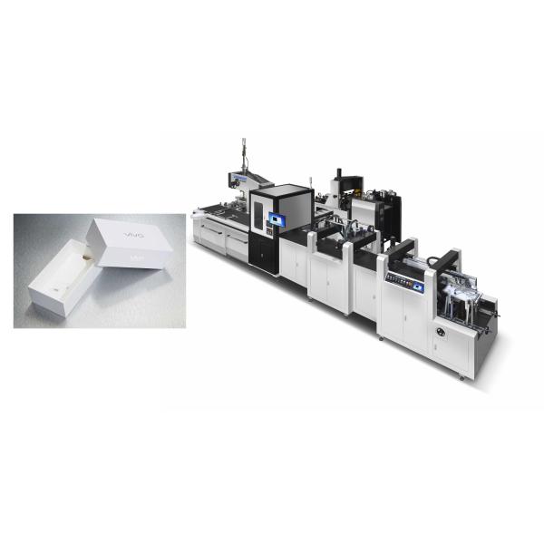 Fully Automatic Paper Box Making Machine For Underwear Box / Shirt Box