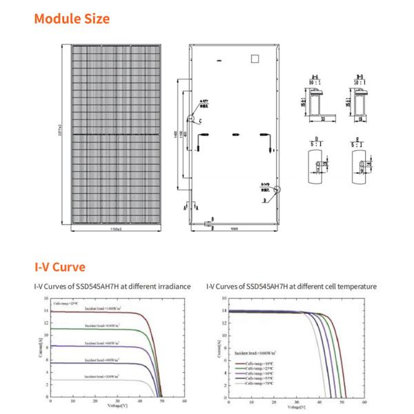 550 Watt Sunport Solar Panel 535w 540w 545w 550w 555w Eff. 21.5% Solar Pv Panels
