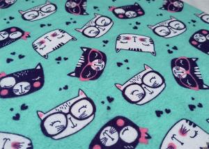  150-200g/m2 100 Cotton Flannel Fabric Printed Cotton Flannel Pajamas Fabric Manufactures