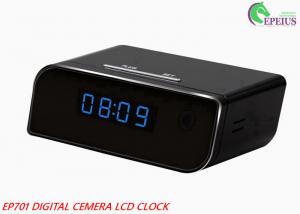  Hd Lens Ep701 Alarm Clock Spy Camera Wifi , Night Vision Hidden Camera Manufactures