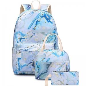  Interior Compartment Multi-Layer Girl Backpack With Lunch Box Pencil Case Elementary School Bags Manufactures