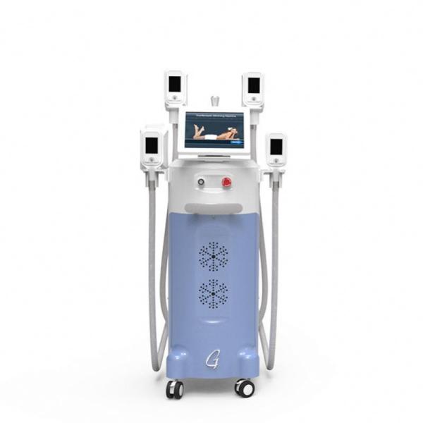 VACUUM THERAPY CRYOLIPOLYSI SLIMMING MACHINE WITH FOUR SILICONE HANDLE