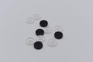  Clear Plastic Garment Buttons Lettering Words 12L For Shirt Dress Manufactures