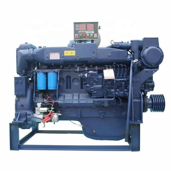 Water-cooled 4 Cylinder Marine Diesel Engine with Advanced Mechanics/Electric Gearbox