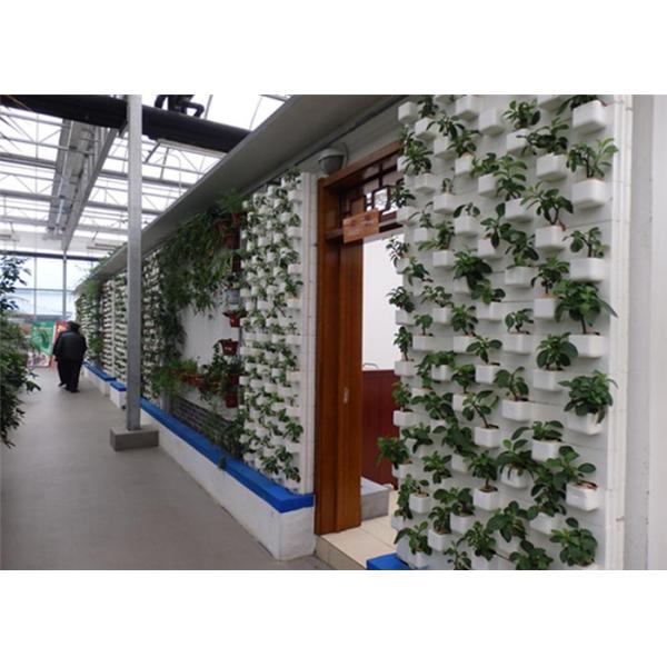 Good Light Transmission Sustainable Greenhouse PVC Pipe Hydroponic Frame Material