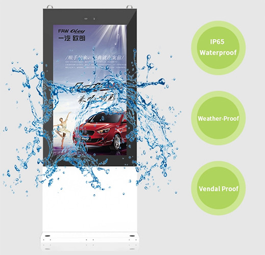 500cd/m2 1920*1080 43 Floor Standing LCD Screen