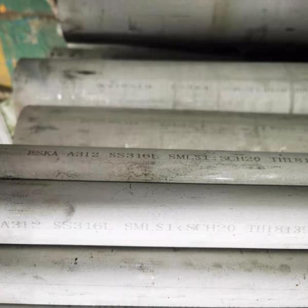 ASTM A312 TP316L Butt Welded Stainless Steel Pipe 6-630mm SS Welded Tube