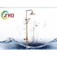 China Convinent 22MM Square Bathroom Shower Sets With Adjustable Shower Holder for sale