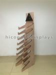 Snowboard Longboard Retail Store Fixtures Wooden Skateboard Display Stand