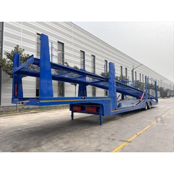 2-Axle Double-layer Steel Design For 8/9 Cars Carrier Transport Vehicle Semi-trailer