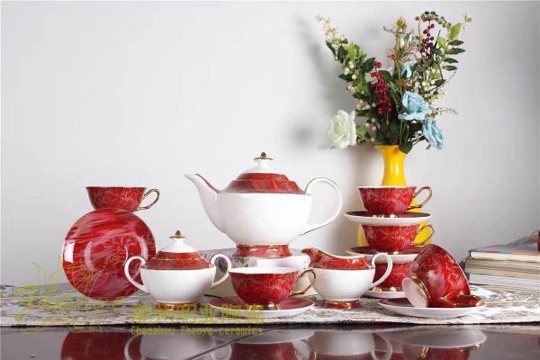 8.7oz 260ml Thin Fine Floral Regency Bone China Tea Cups