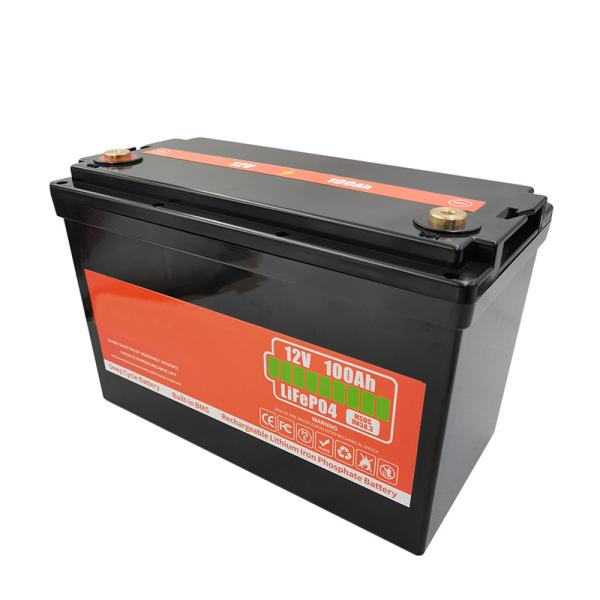 100Ah 12V LiFePO4 Rechargeable Battery 1800W Golf Cart Battery Lithium Battery