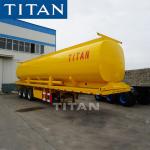 TITAN Diesel and Gasoline Tank Semi Trailer 40000 Liter Volume