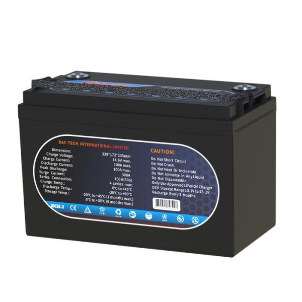LILEAD 12V Lithium Ion Boat Battery 125AH Lithium Rv Deep Cycle Battery