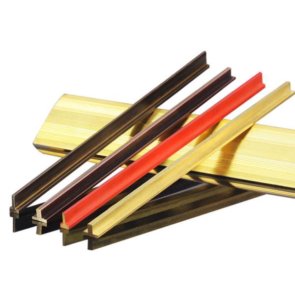 2.7m Brass Tile Edge Trim Tile Decoration Concor Finishing Strips Bronze Retro
