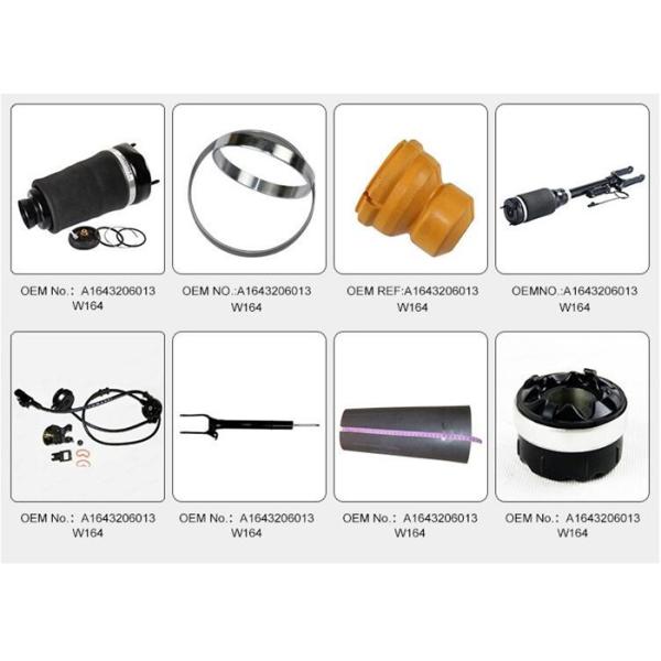 Original Automotive Air Springs , Hummer H2 Rear Left And Right Air Suspension Bellows 15938306