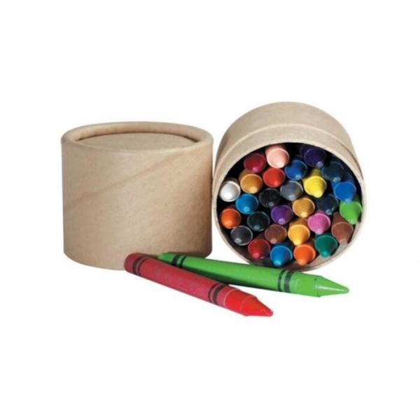 6 Color Nontoxic Wax Crayon/Eco-friendly fancy colored Non-toxic wax crayon set