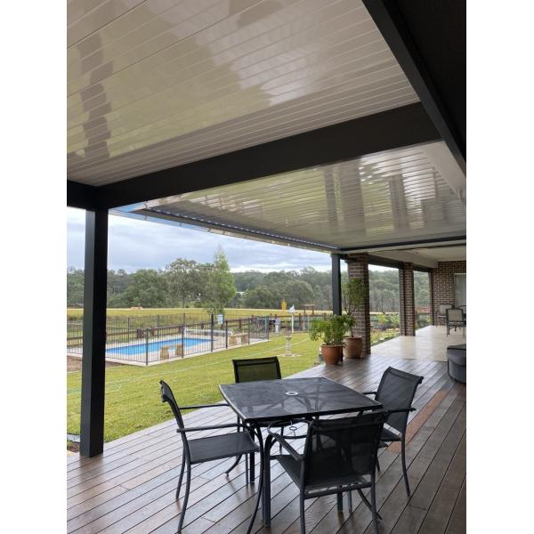 Heat Insulation Glass Roof Sunroom UV Protection High Durability