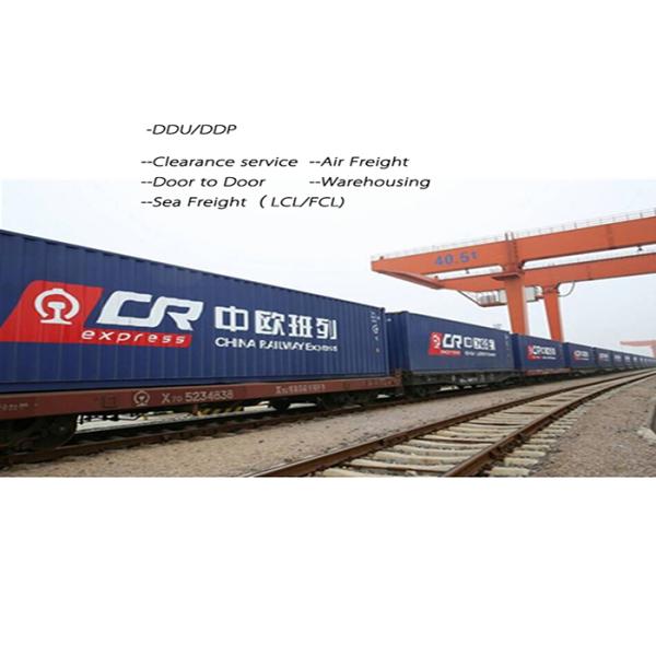 Flexible Railway Freight Forwarder , Shipping By Train From China To UK France