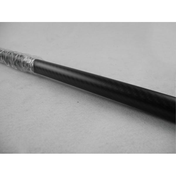 High Performance Round Carbon Fiber Tubing / Pipe with 3K Matt Plain